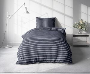Lenjerie de pat din bumbac Culoare albastru, SLIEMA Dimensiune lenjerie de pat: 70 x 90 cm | 140 x 200 cm