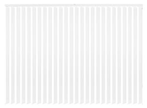 Jaluzele verticale din material textil, 120 x 180 cm, alb