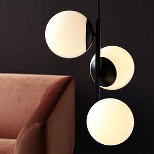Nordlux Lilly lampă suspendată 3x40 W alb-negru 48603003