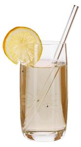 TEMPO-KONDELA SNOWFLAKE DRINK, pahare de apă, set de 4, cu cristale, 460 ml