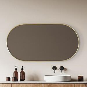 Ars Longa Scandi oglindă 40x80 cm oval auriu SCANDI4080-ZS