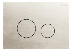 Oltens Lule SteelCore buton de spălare pentru WC nichel 57001910