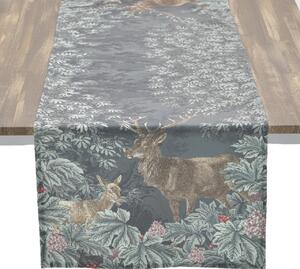 Traversa de masa Reindeer, InArt, 40x140 cm, poliester