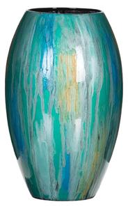 Vaza albastra Abstract din ceramica 21,50 X 21,50 X 36 CM