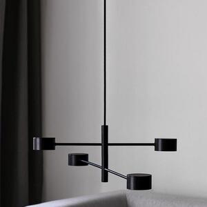 Nordlux Clyde lampă suspendată 4x5 W negru 2010803003