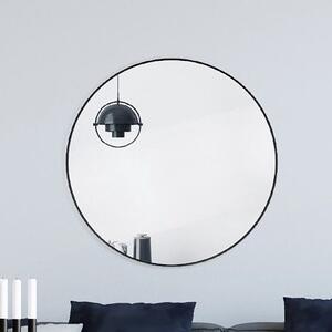 Ars Longa Loft oglindă 90x90 cm rotund negru LOFT90-C