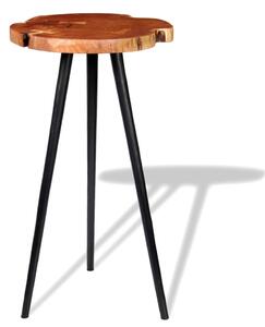 Masă bar model bușteni, lemn masiv de acacia (55-60) x 110 cm