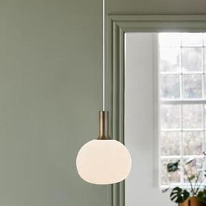 Nordlux Alton lampă suspendată 1x60 W alb-auriu 47313001