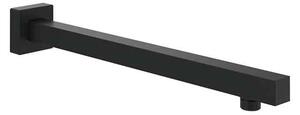 Bară de duș Villeroy&Boch, Universal Showers, 40 cm, profil pătrat, negru mat