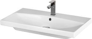 Cersanit City lavoar 80.5x45.5 cm dreptunghiular mobilier alb luciu K35-061