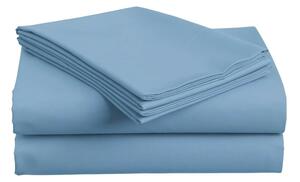 Cearsaf din bumbac STANDARD 140x240 cm, albastru