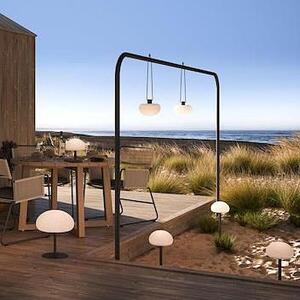 Nordlux Sponge To Go lampă podea de exterior 1x4.8 W alb-negru 2018145003