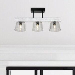 Rabalux Cardamom lampă de tavan 3x40 W fumuriu-lemn 3119