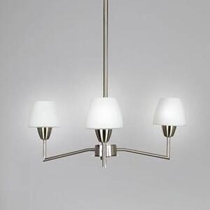 Candellux Togo lampă de tavan 3x40 W alb-nichel 33-10639