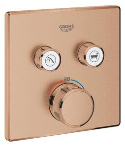 Grohe Grohtherm SmartControl baterie cadă-duș ascuns cu termostat Brushed Warm Sunset 29124DL0