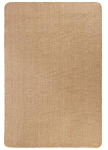Covor de iută cu spate din latex, 160 x 230 cm, natural