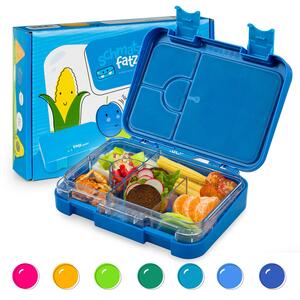 Klarstein Junior Lunchbox, 6 compartimente, 21,3 x 15 x 4,5 cm (L x Î x l), fără BPA