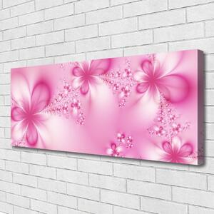 Tablou pe panza canvas Abstract Art roz