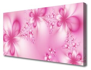 Tablou pe panza canvas Abstract Art roz