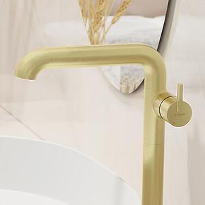 Deante Silia baterie lavoar stativ auriu BQSR24K