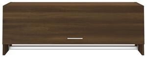 Șifonier, stejar maro, 100x32,5x35 cm, lemn prelucrat