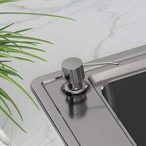 Deante Deco dozator de lichid 300 ml crom-alb ZZZ_002D