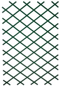 Nature Gard de grădină tip Trellis, 100 x 200 cm PVC, verde, 6040704 6040704