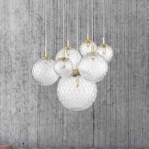 TK Lighting Cadix lampă suspendată x6 W auriu 4608