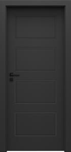 Usa de interior neagra - Porta FIT model H0 - CPL Negru