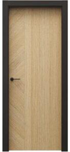 Usa de interior PORTA colectia 4 Elemente - PAMANT model Z1cu toc negru