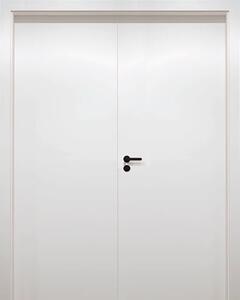 Usa de interior dubla Alb CPL cu toc metalic toc reglabil Folie Decor