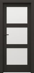 Usa cu toc reglabil PORTA VERTE HOME BLACK - Model N3