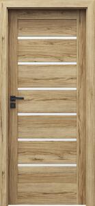 Usa de interior PORTA VERTE HOME cu toc reglabil - Model J6 - Sticla mata
