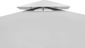 Pavilion cu acoperiș, alb-crem, 3 x 4 m