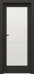 Usa cu toc reglabil PORTA VERTE HOME BLACK - Model B5