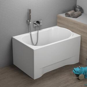 Polimat Mini cada dreptunghiulară 110x70 cm alb 00545
