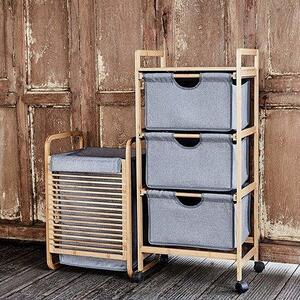 Wenko Bahari dulap multifuncțional pe roți 44x96 cm 62213100