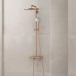 Grohe Euphoria set de duș perete cu termostat cu duș de ploaie Brushed Warm Sunset 26075DL0
