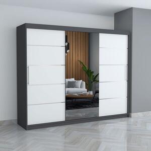Dulap C01 Cu Oglinda 250CM Lungime