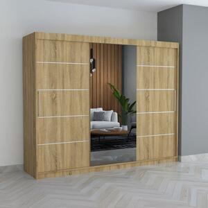 Dulap C08 Sonoma 250CM Lungime