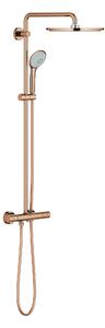 Grohe Euphoria set de duș perete cu termostat cu duș de ploaie Warm Sunset 26075DA0