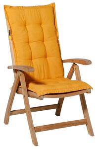 Madison Pernă de scaun cu spătar mic Panama, auriu, 105x50 cm MONLB240