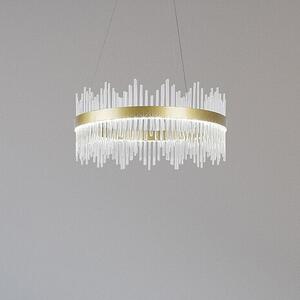 Rabalux Mabel lampă suspendată x36 W transparent-auriu 72227
