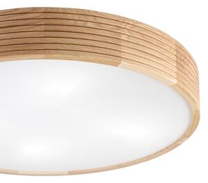 Brilagi - Plafonieră LED CARVALHO MODERN 4xE27/60W/230V stejar diam. 57,5 cm