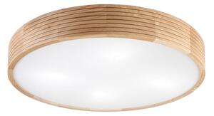 Brilagi - Plafonieră LED CARVALHO MODERN 4xE27/60W/230V stejar diam. 57,5 cm