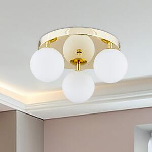 Argon Flavio lampă de tavan 3x7 W alamă-opal 1413