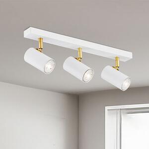 Argon Lagos lampă de tavan 3x5 W alb-alamă 1475