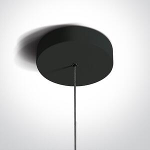 One Light Arapis lampă suspendată 1x6 W negru-alamă 63108A/B/W
