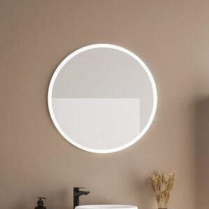 Zuma Line oglindă 60x60 cm rotund cu iluminare D2311