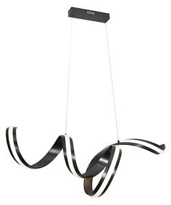 Lustră LED suspendată pe cablu AREZIA LED/42W/230V, negru